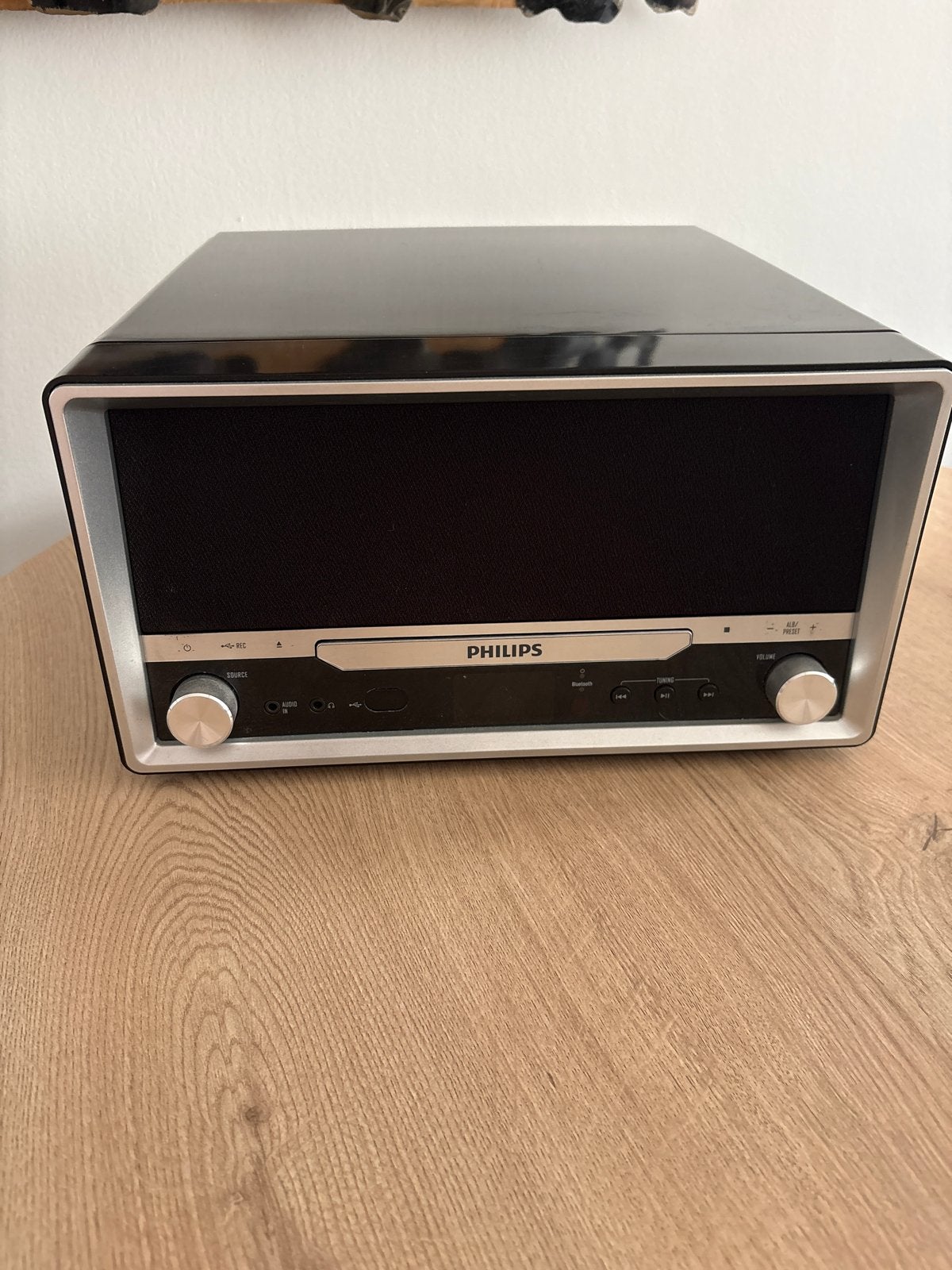 Philips Platenspeler met Bluetooth, Radio, USB en LP, Audio, Tv en Foto, Philips, Ophalen of Verzenden, Zo goed als nieuw, USB-aansluiting