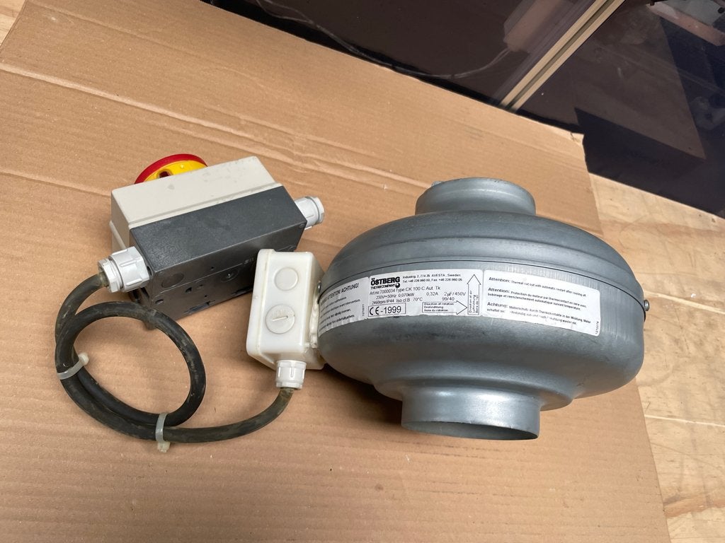 Ostberg CK100 C Aut, Ophalen of Verzenden, Gebruikt, Ventilator