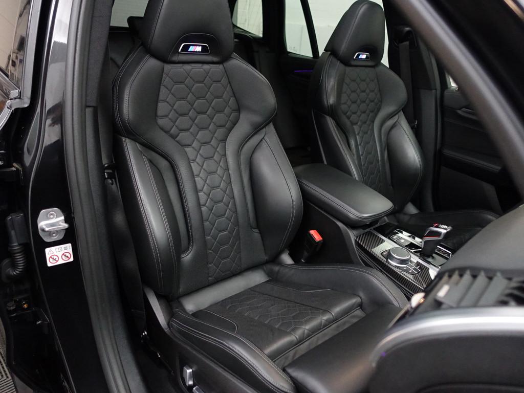 BMW X3 M Competition 510pk- Carbon, Harman Kardon, Stoelvent, Auto's, Automaat, Gebruikt, Met garantie (alle), Zwart