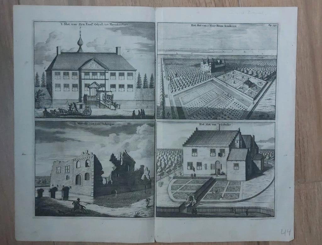 40 / Vierluik van 's Heer Arendskerk Heinkensant Kapelle, Ophalen of Verzenden