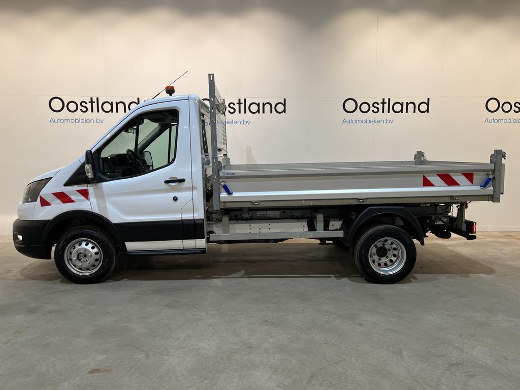 Ford Transit 2.0 TDCI L2 Trend 170 PK DL Dubbel Lucht RWD Ki, Auto's, Bestelauto's, 4 cilinders, Met garantie (alle), Wit, 11 km/l