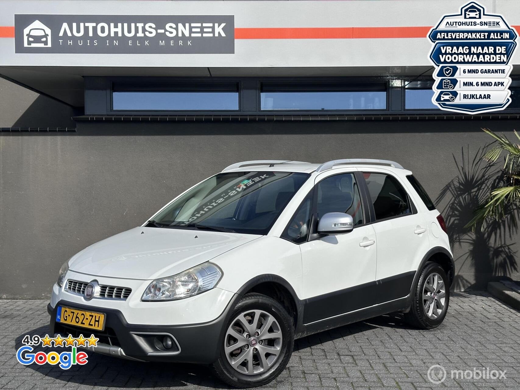 Fiat Sedici 1.6-16V Experience | Climate| Leder | Stoelverw., Auto's, Euro 5, 15 km/l, Gebruikt, 4 cilinders