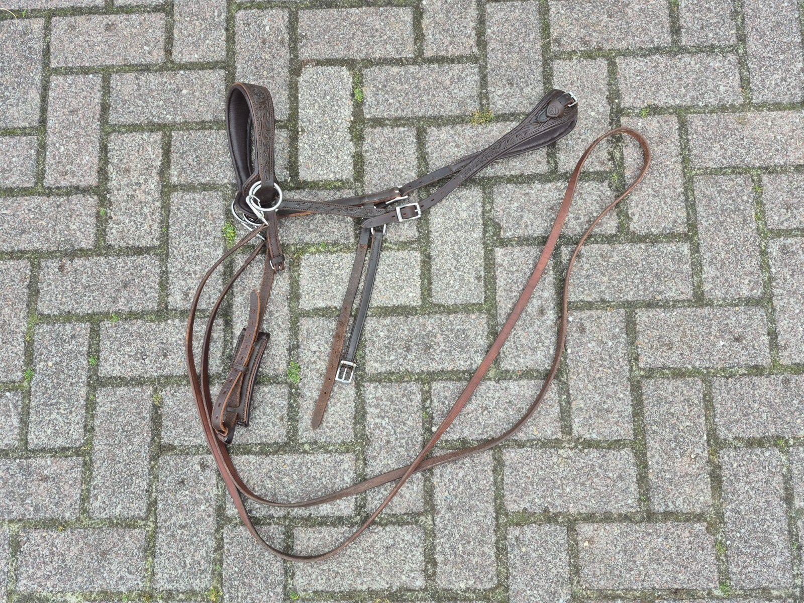 Bitlooshoofdstel sidepull EDIX ED 2 XFULL, Ophalen of Verzenden, Gebruikt