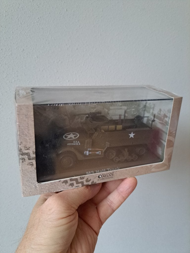 M3 Halftrack 1:43 Atlas 6690027, Ophalen of Verzenden, Nieuw, Overige typen, Overige merken