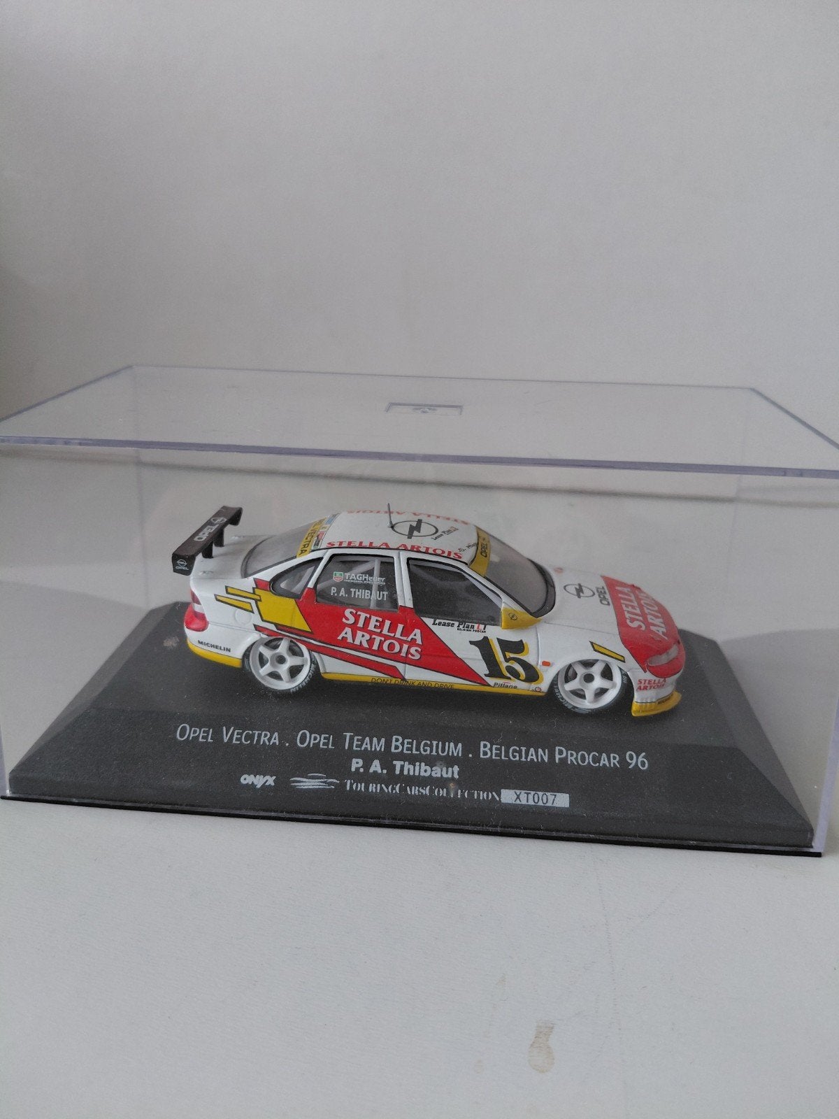 Opel vectra Belgian procar 96, Hobby en Vrije tijd, Modelauto's | 1:43, Ophalen of Verzenden, Auto, Overige merken