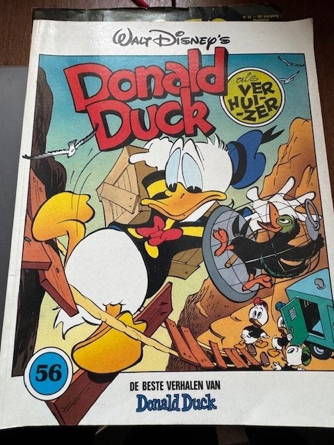 Walt Disney's Donald Duck als Verhuizer - De Beste Verhalen, Gelezen, Ophalen of Verzenden, Walt Disney, Eén stripboek