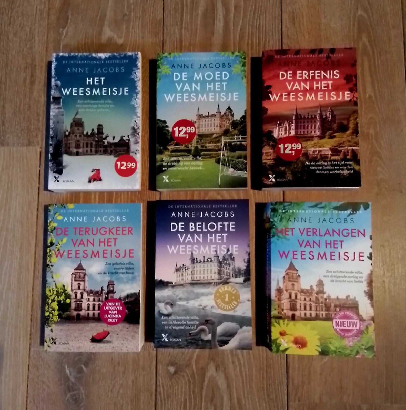 Anne Jacobs - Het Weesmeisje serie (6 boeken), Boeken, Ophalen, Zo goed als nieuw, Anne Jacobs, Nederland