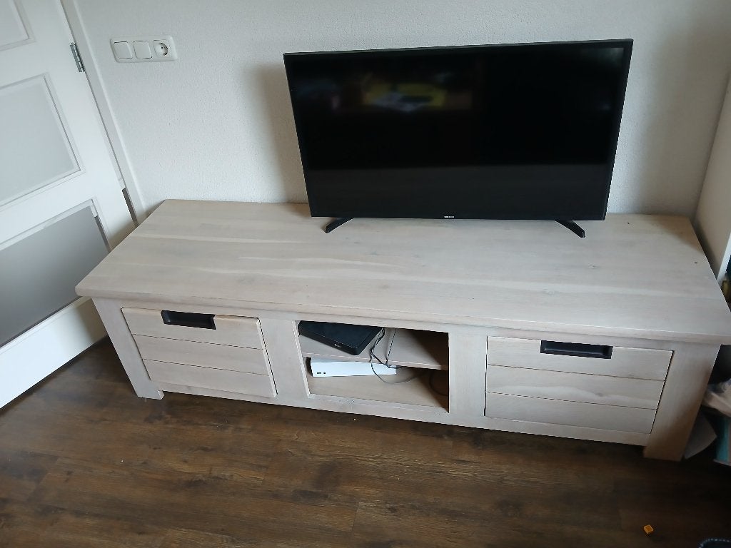 Tv meubel, Huis en Inrichting, Ophalen, Gebruikt, 150 tot 200 cm, Minder dan 100 cm
