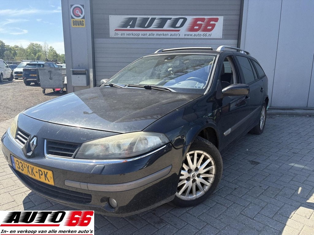 Renault Laguna Grand Tour AIRCO 2.0-16V Tech Line, Gebruikt, Zwart, 4 cilinders, Zwart