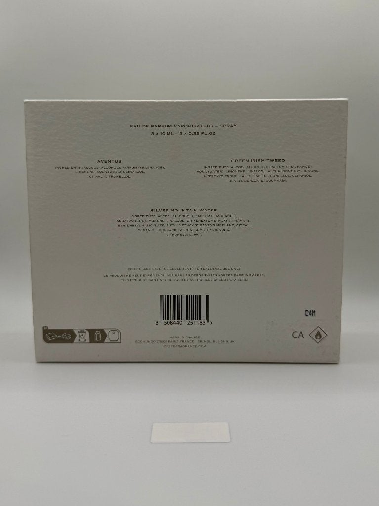 Creed 3 travelsprays for men -  nu ook per stuk te koop, Verzenden, Nieuw