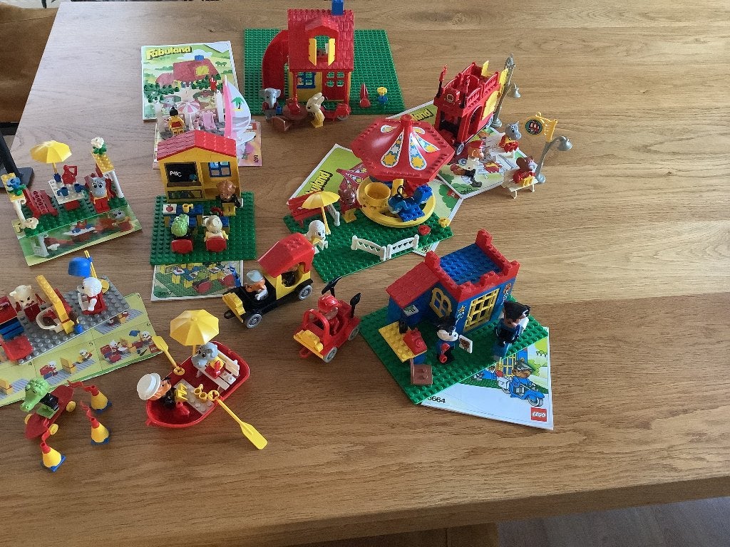 Lego Fabuland, Ophalen, Compleet, Lego, Zo goed als nieuw