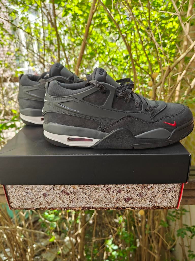 Nike Air Jordan 4 RM SP maat 40, Kleding | Heren, Schoenen, Ophalen of Verzenden, Zo goed als nieuw, Zwart