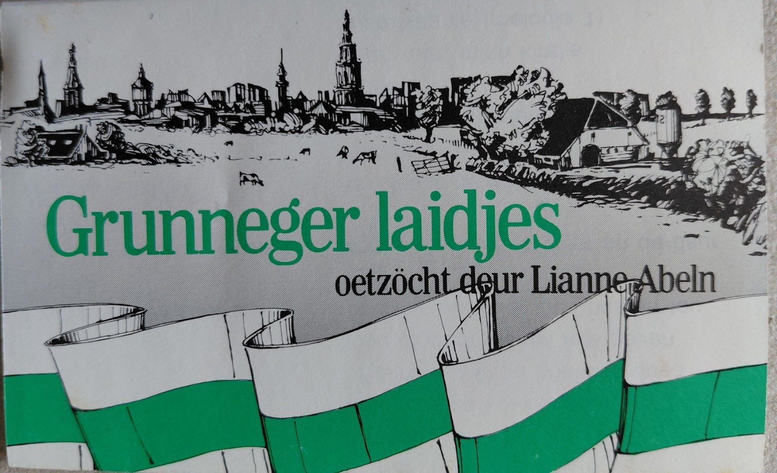 Grunneger Laidjes overzöcht deur Lianne Abeln., Ophalen of Verzenden, Zo goed als nieuw, 1 bandje
