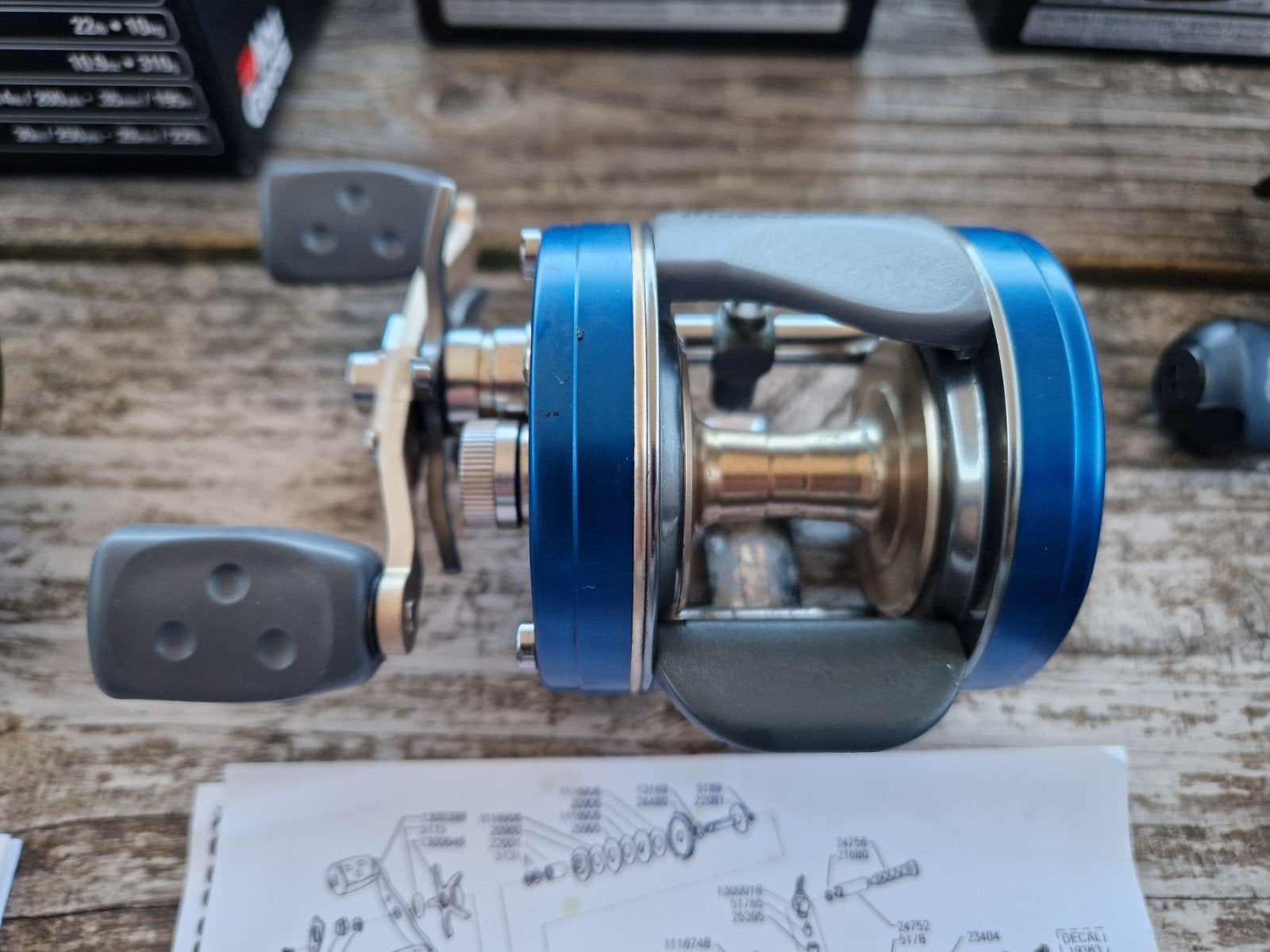 Abu Garcia Ambassadeur 5601 Classic C4 reel, Ophalen of Verzenden, Zo goed als nieuw, Molen