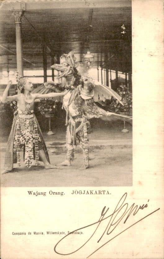 Nederlands Indië - Wajang Orang - 1900, Verzenden, Voor 1920, Gelopen, Noord-Holland