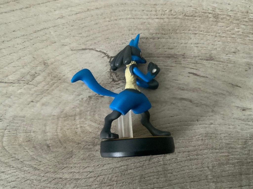 Nintendo Pokemon Amiibo Lucario Super Smash Bros series 21, Avontuur en Actie, 1 speler, Ophalen of Verzenden, Zo goed als nieuw