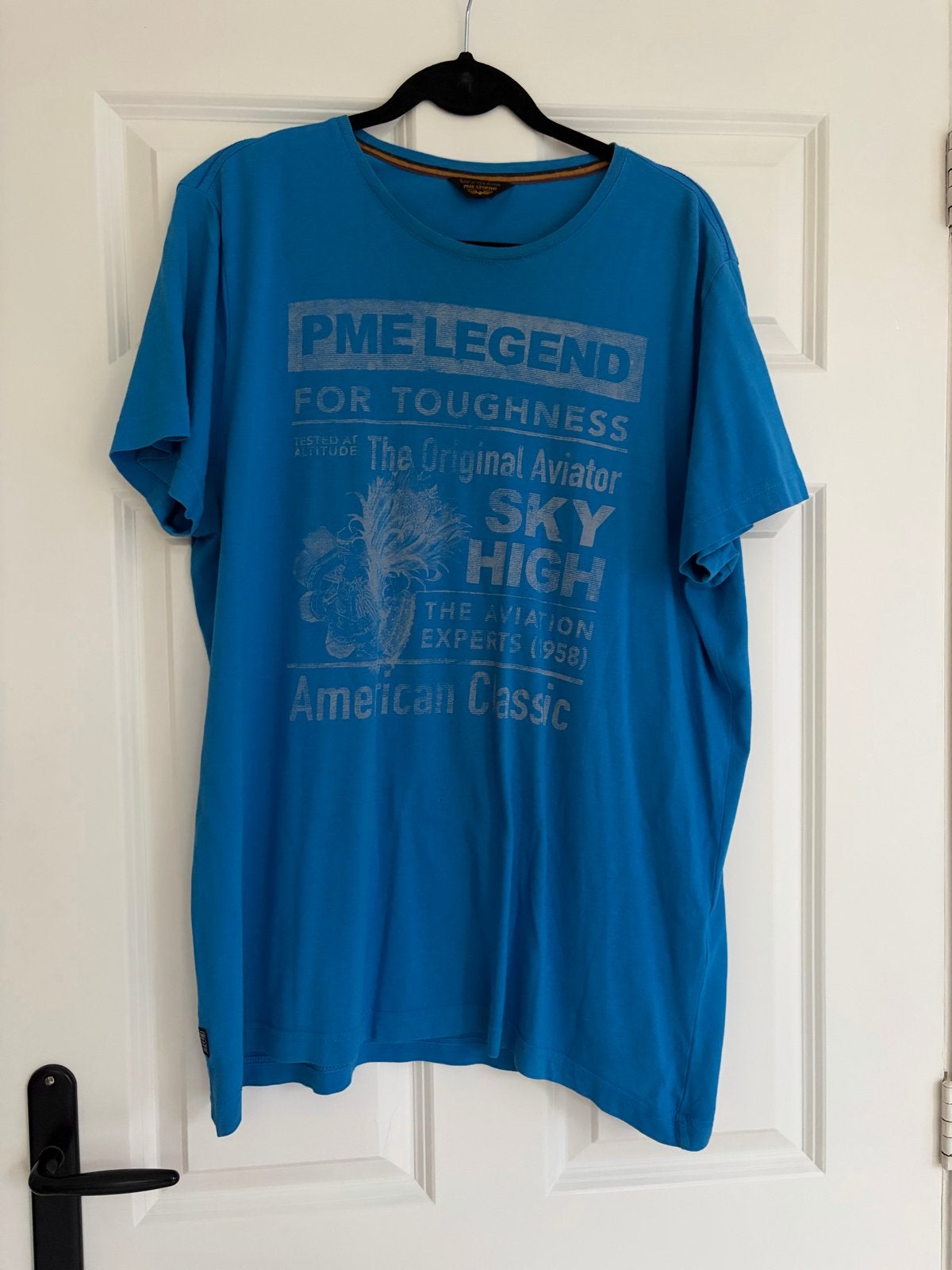 PME Legend blauw T-shirt met print - Maat XL, Ophalen of Verzenden, Zo goed als nieuw, Maat 56/58 (XL), Blauw