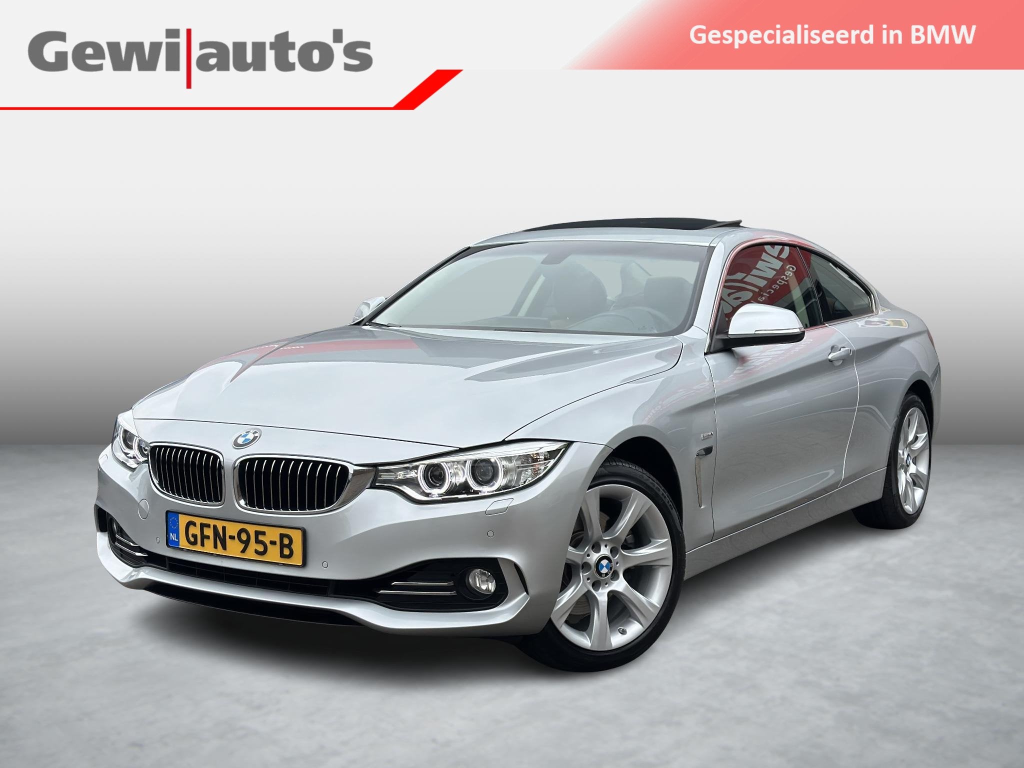 BMW 4-serie Coupé 430i xDrive Luxury Schuifdak, Auto's, Automaat, Gebruikt, Euro 6, 252 pk