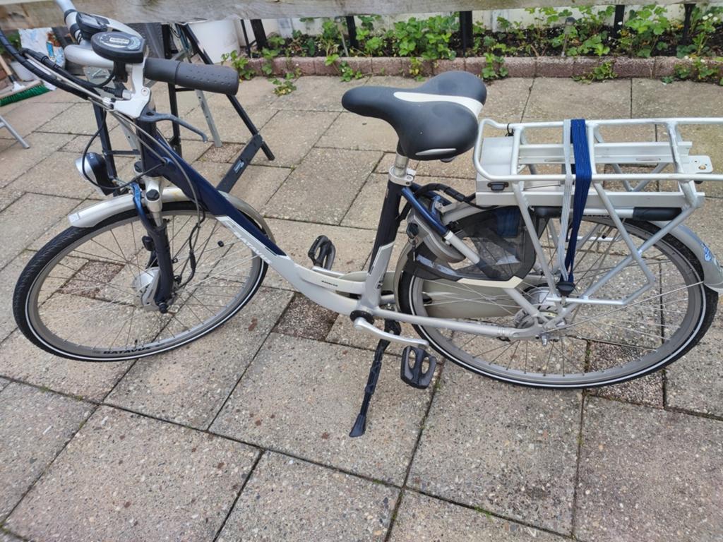 Batavus elektrische fiets met voorwielmotor, Gebruikt, Batavus, Ophalen of Verzenden, 51 tot 55 cm