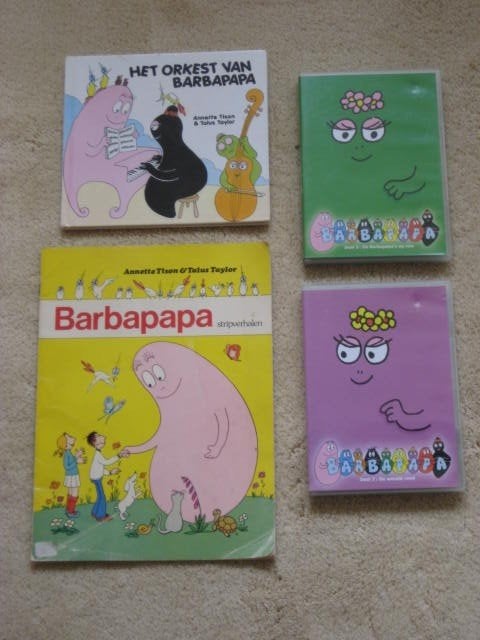 Barbapappa stripverhalen Het orkest van Barbapappa + 2 CD, Eén stripboek, Ophalen of Verzenden, Zo goed als nieuw