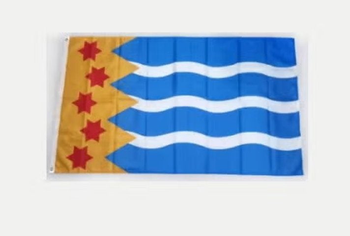 Grote vlag Oldambt (150x90cm), Ophalen of Verzenden, Nieuw