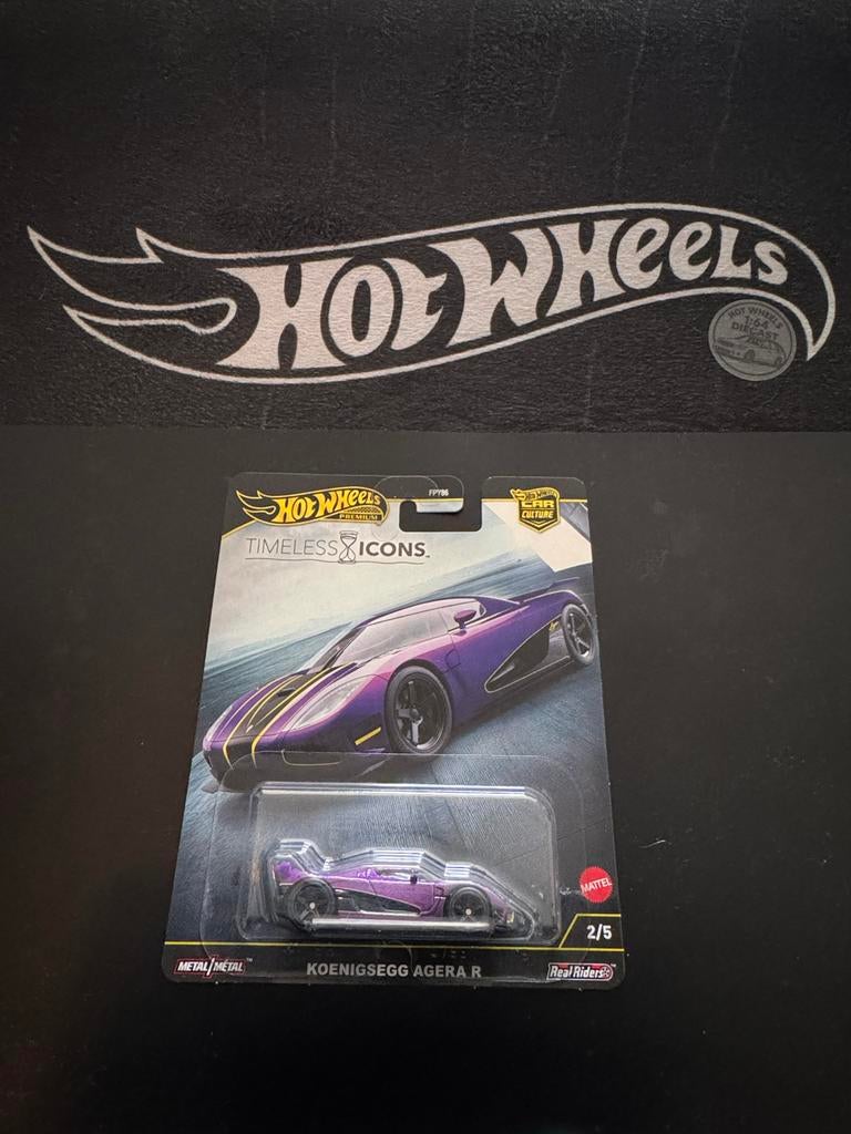Hot Wheels Koenigsegg Agera R - Timeless Icons, Ophalen of Verzenden, Nieuw, Auto