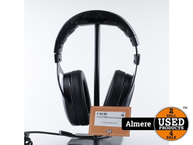 Corsair HS60 Gaming Headset, Corsair, Zo goed als nieuw, Support@Corsair.com, Corsair GmbH
Landshuter Allee 10
80637 Munich
Germany