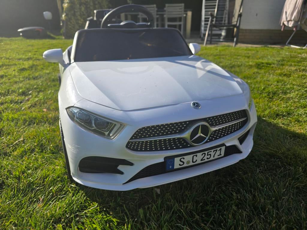 Mercedes AMG 350 kinderauto met afstandbediening / gaspedaal, Ophalen of Verzenden, Zo goed als nieuw, Overige typen