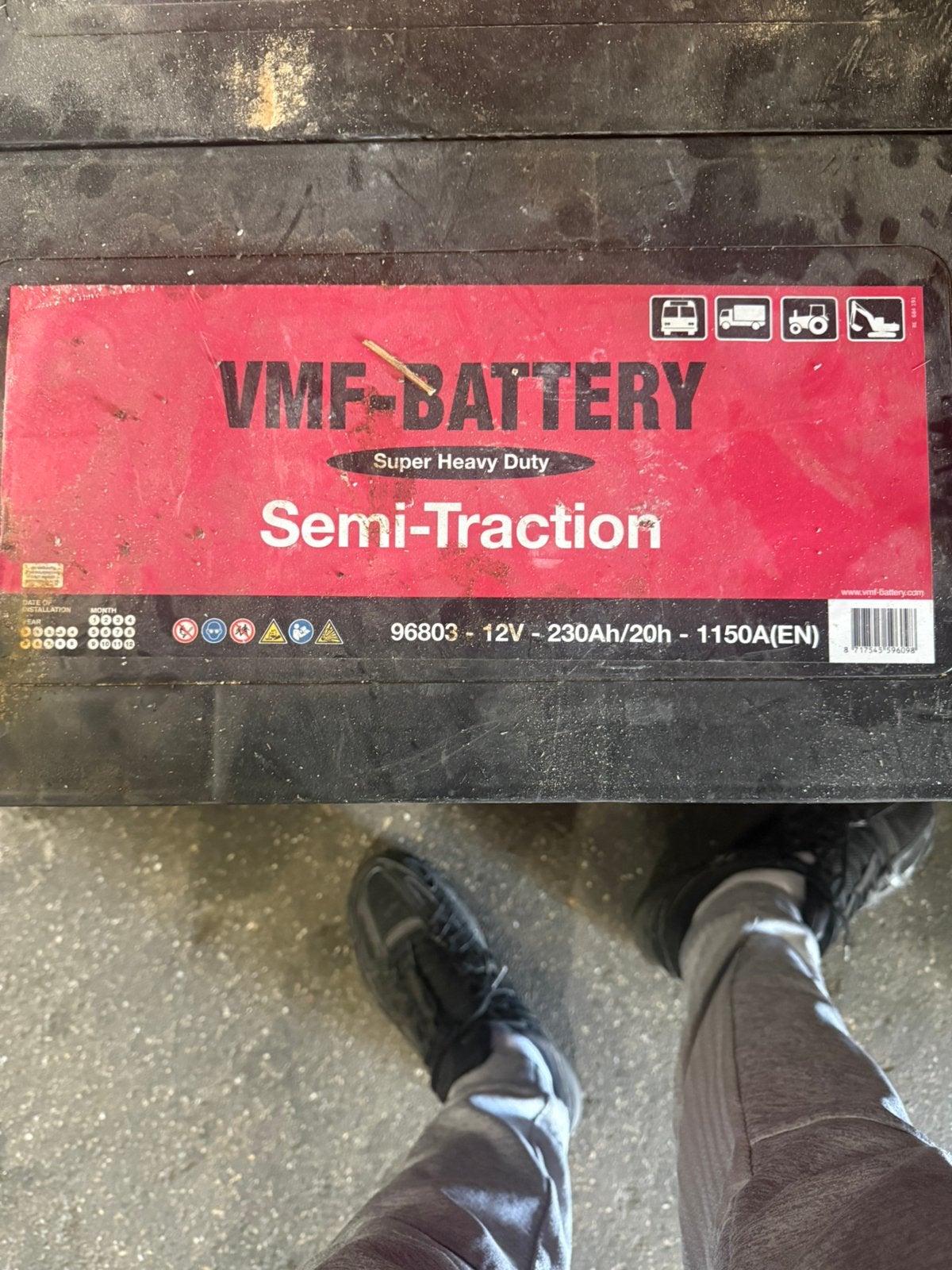 4 vmf battery, Auto diversen, Ophalen, Gebruikt