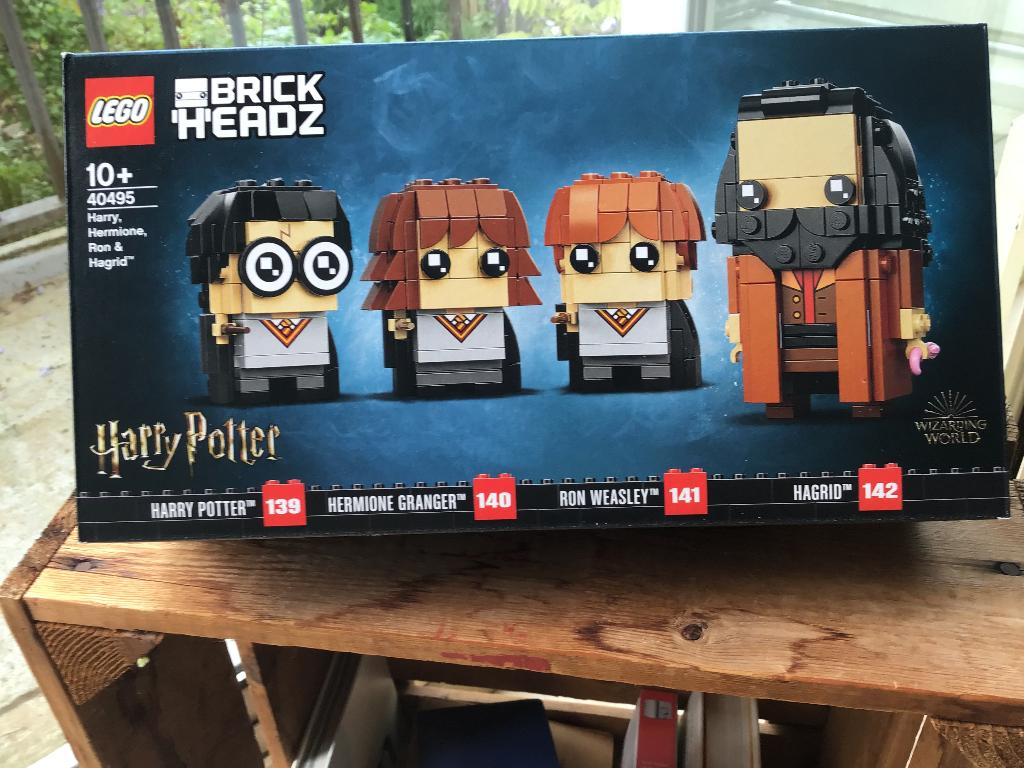 Lego Brickheadz 40495 Harry, Hermelien, Ron & Hagrid (MISB), BrickHeadz, Lego, Nieuw, Ophalen of Verzenden