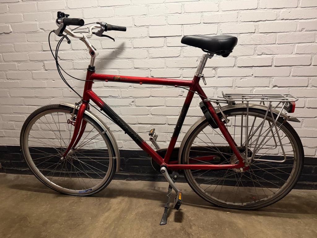 Azor Herenfiets, Gebruikt, Versnellingen, 57 tot 61 cm, Ophalen