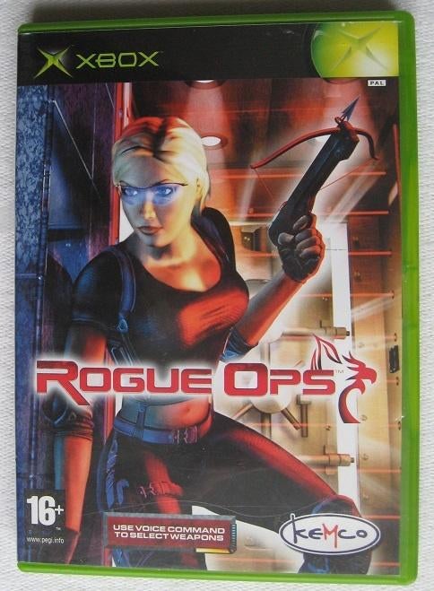 XBOX (PAL) - Rogue Ops met Engels-Nederlandse handleiding, Spelcomputers en Games, Games | Xbox Original, Zo goed als nieuw, Vechten