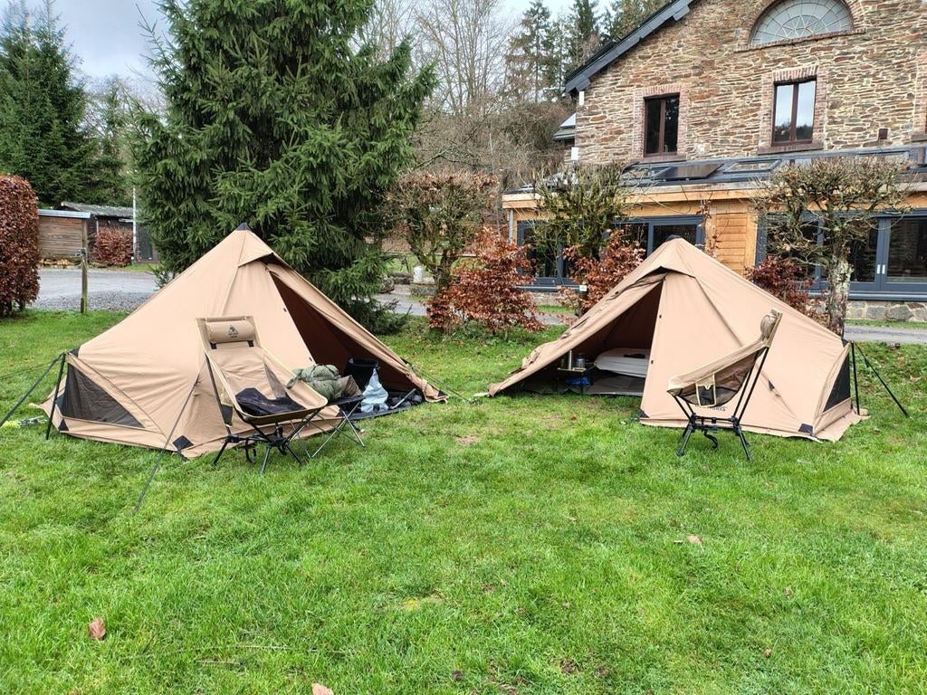 OneTigris Conifer Tipi tent - 2 personen, waterdicht, Ophalen of Verzenden, Zo goed als nieuw, Tot en met 2