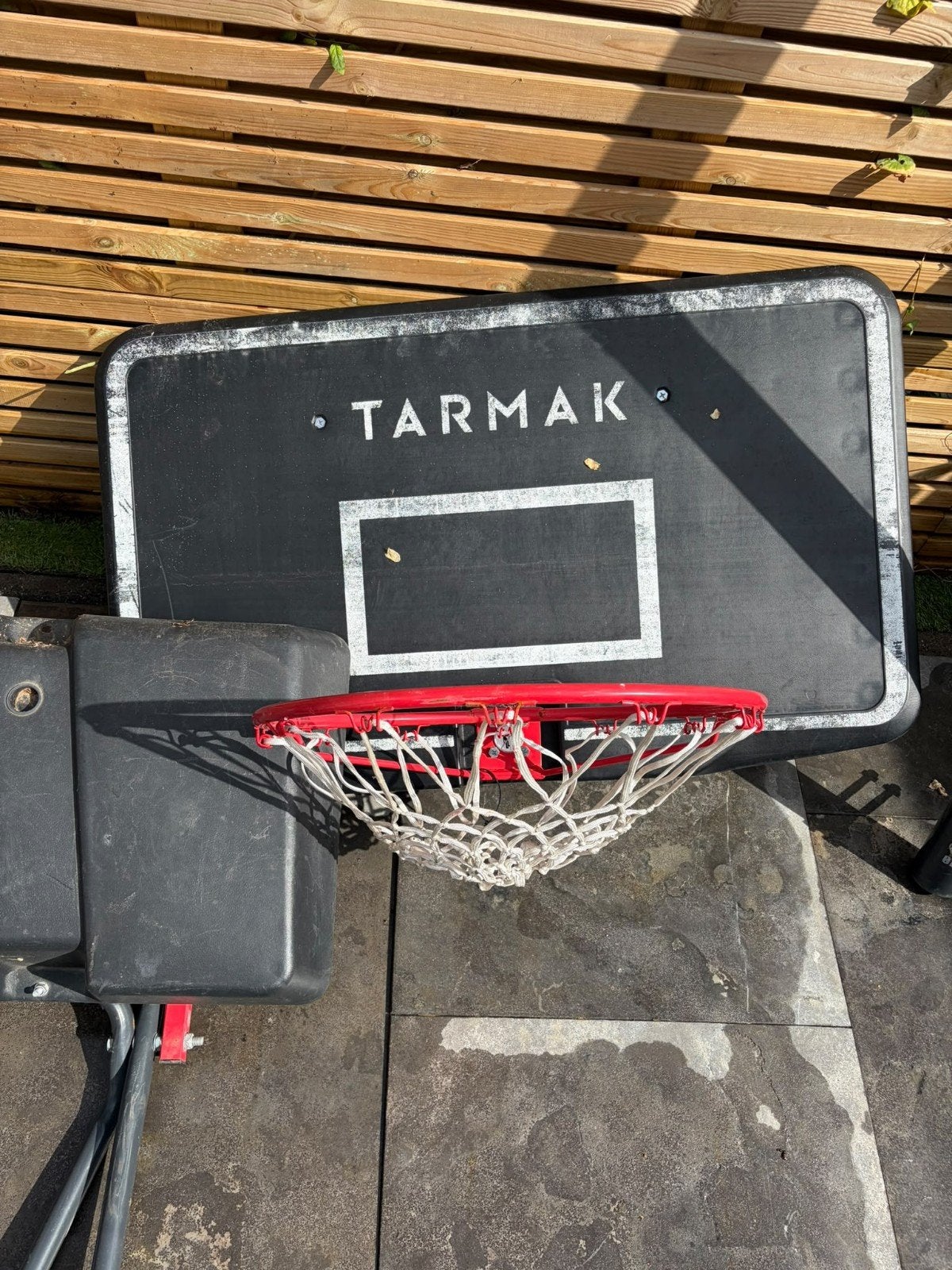 Basketbalpaal, Ophalen