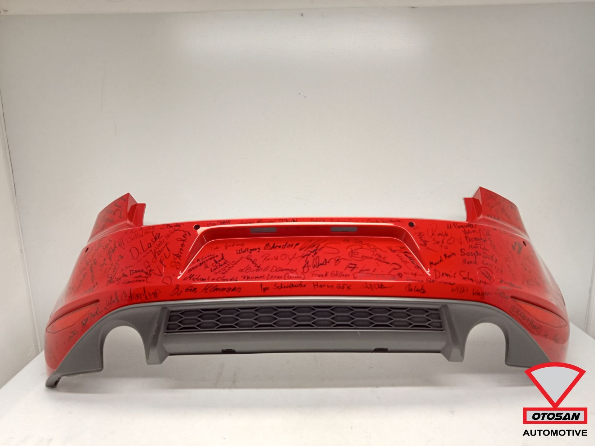 VW Golf 7 2013-2017 GTI Achterbumper Bumper 4xPDC Origineel!, Gebruikt, Volkswagen, Volkswagen AG, Bumper