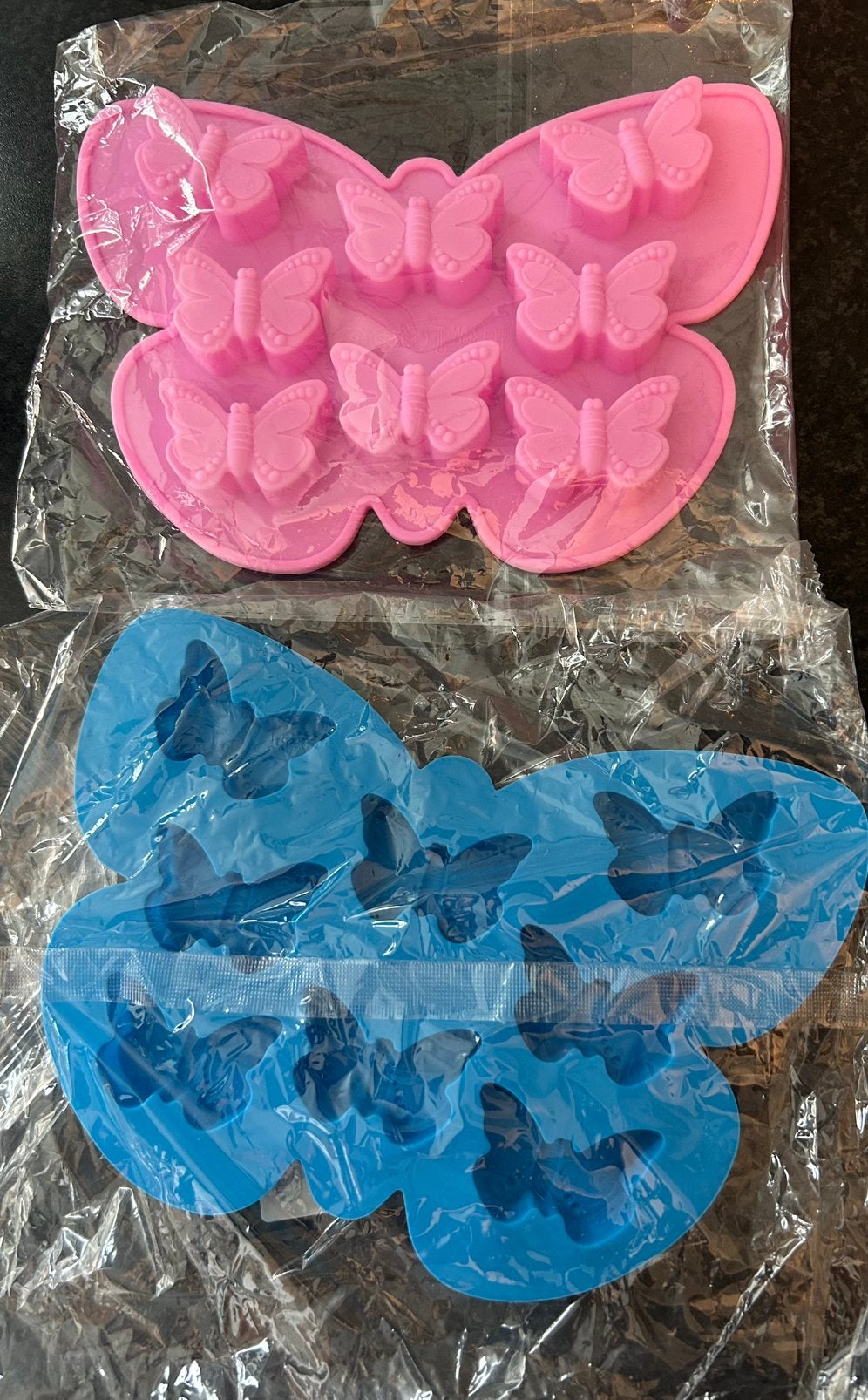 Ijsblokvormpjes / mini mallen -vlinder, Verzenden, Nieuw