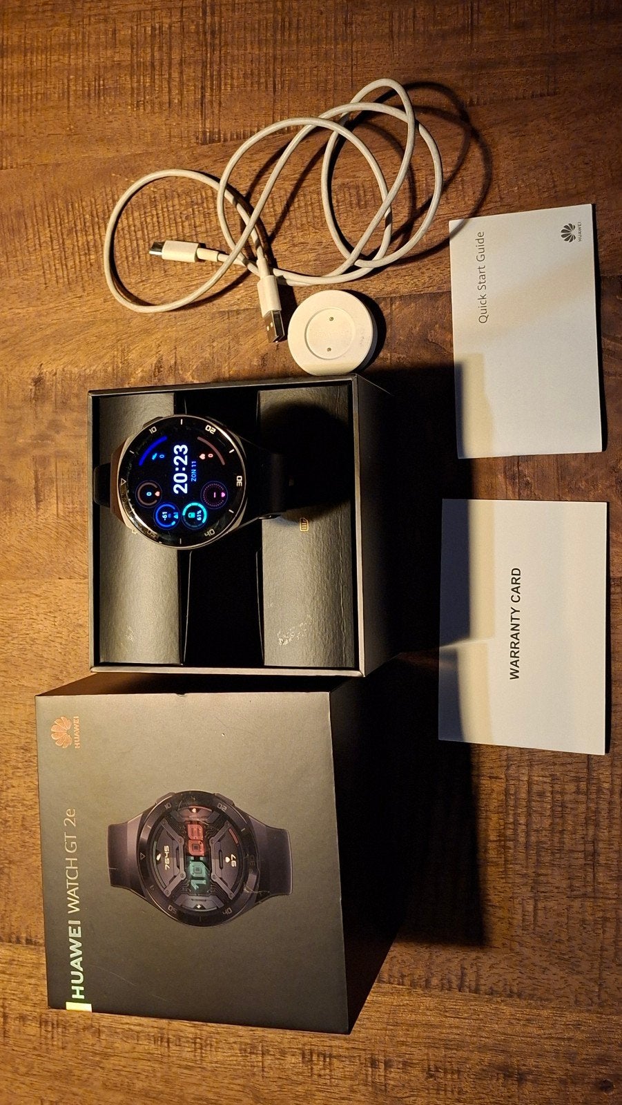 Huawei Watch GT2e sporthorloge, Zwart, Ophalen of Verzenden, Zo goed als nieuw, Stappen