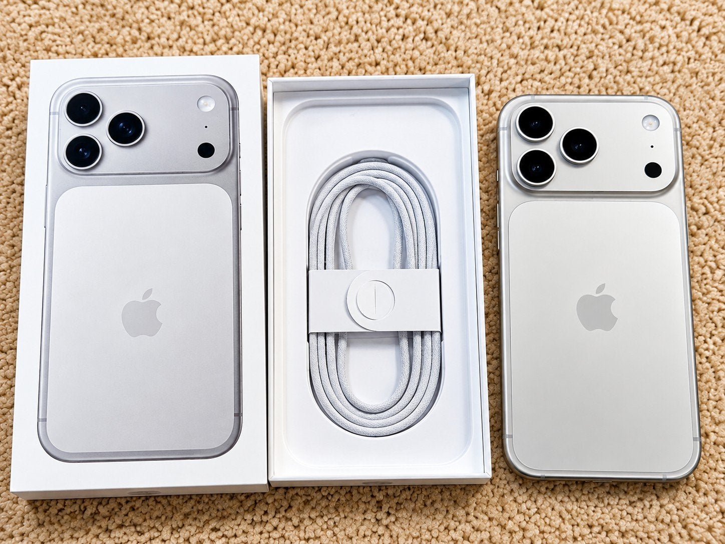 iphone 17 Pro Max 256gb in Nieuwe staat, Telecommunicatie, 256 GB, 100 %, IPhone 17 Pro Max, 8223AC