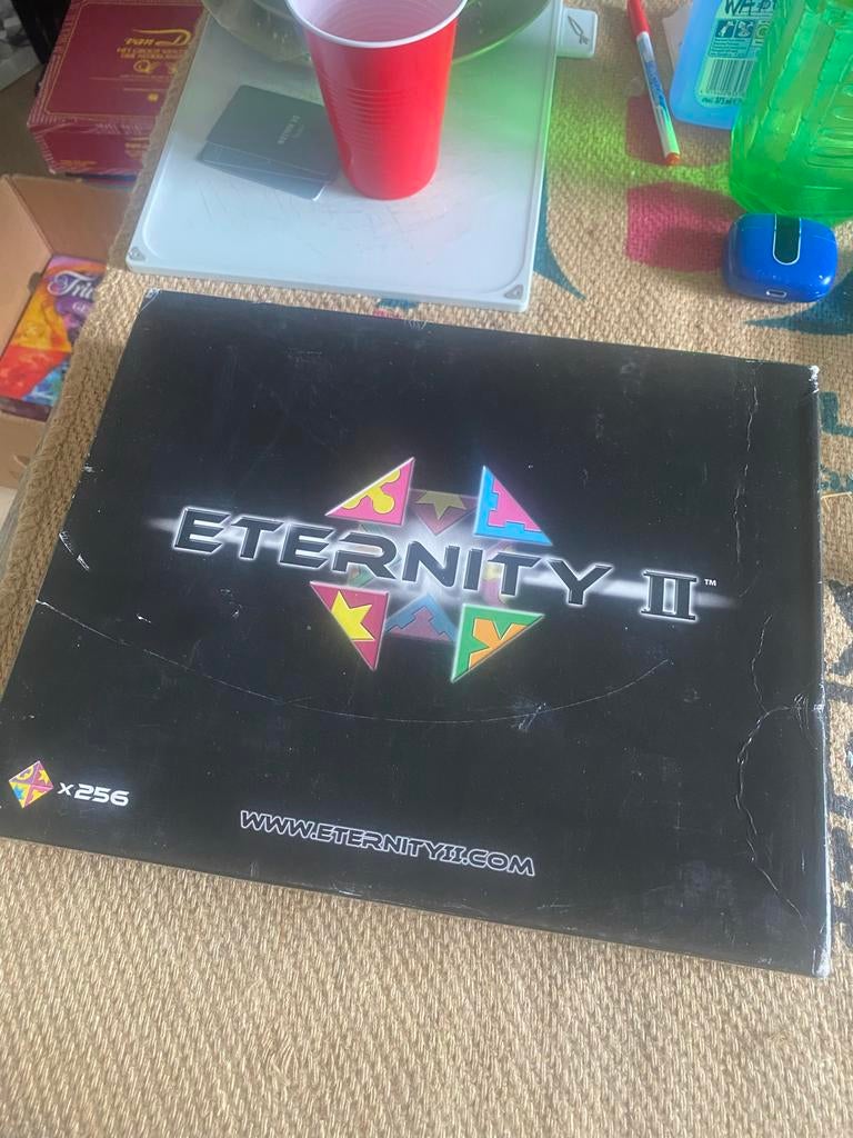 Eternity II Puzzel - De Ultieme Uitdaging, Ophalen of Verzenden, Meer dan 1500 stukjes, Gebruikt, Legpuzzel