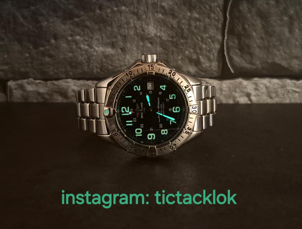 Breitling Superocean 41mm automatic, watch only, Sieraden, Tassen en Uiterlijk, Horloges | Heren, Staal, Staal, Breitling, Polshorloge