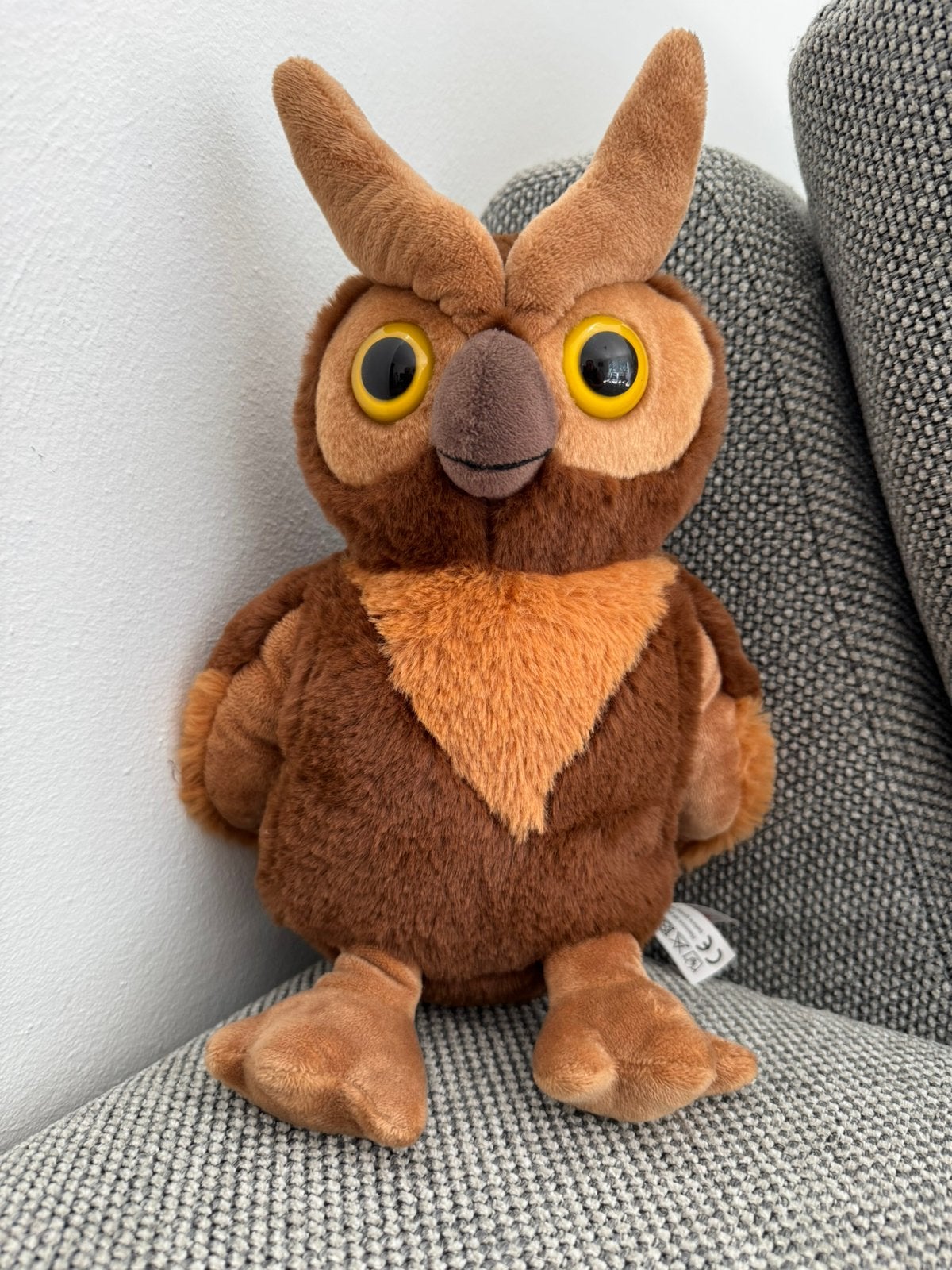Knuffel Uil Efteling 25 cm, Ophalen of Verzenden, Zo goed als nieuw, Overige typen
