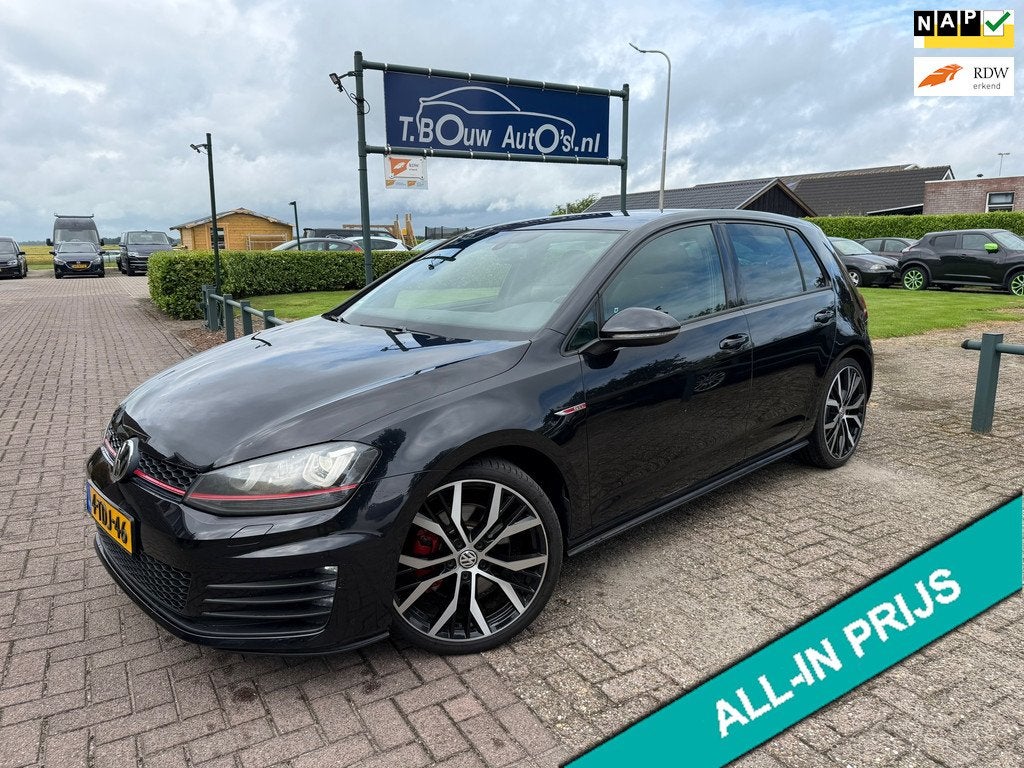 Volkswagen Golf GTI 2.0 TSI|220PK|NAP|Milltek|Camera|, Auto's, Stof, Gebruikt, Euro 6, 4 cilinders