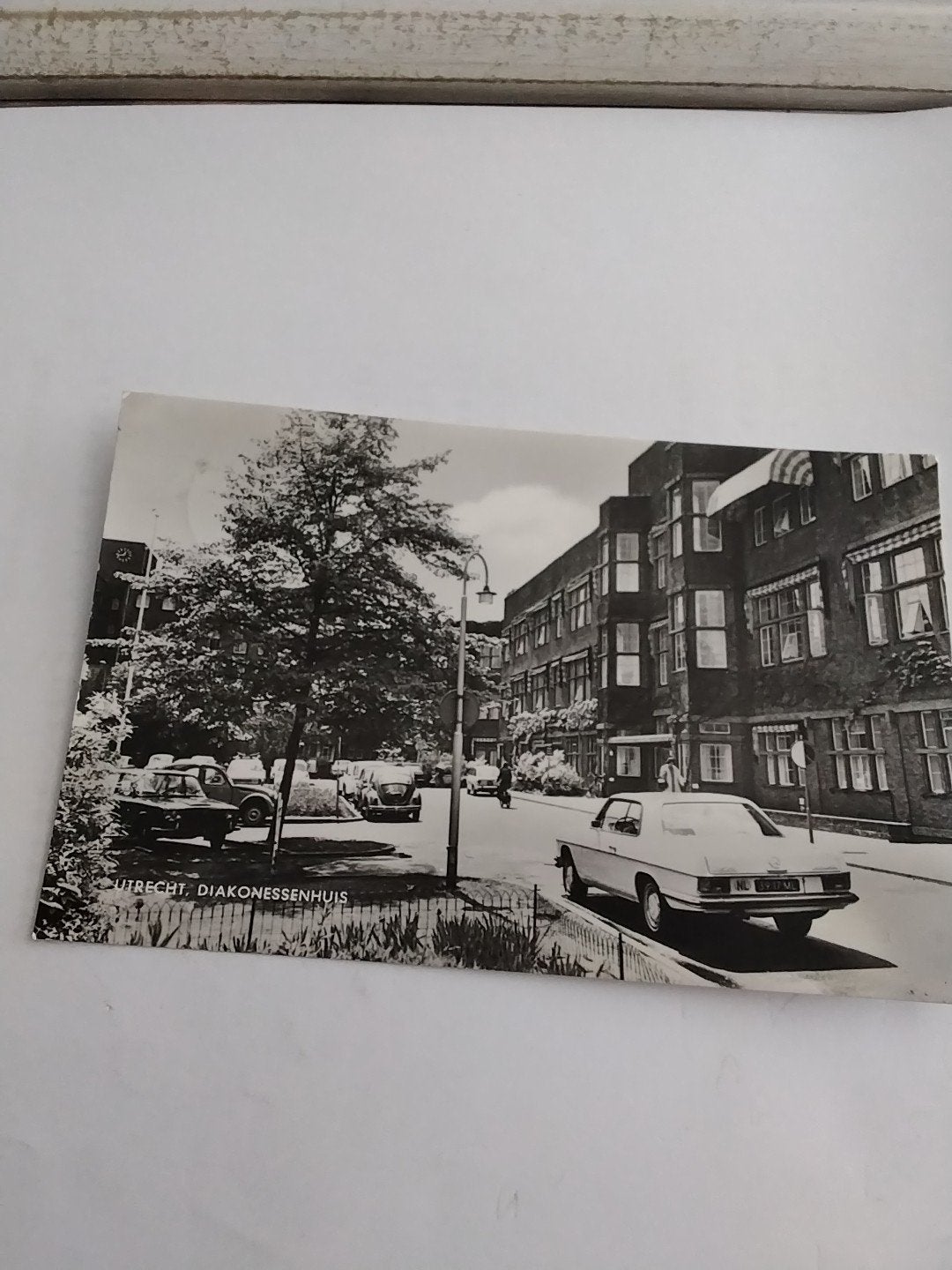 Oude ansichtkaart Utrecht Diakonessenhuis 1971, Ophalen of Verzenden, 1960 tot 1980, Gelopen, Utrecht