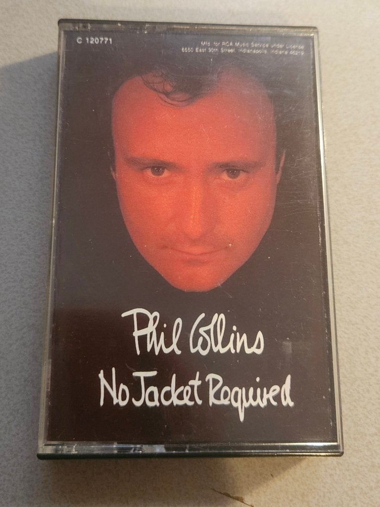Phil Collins - no jacket required - Cassette, Gebruikt, Verzenden, 1 bandje, Origineel