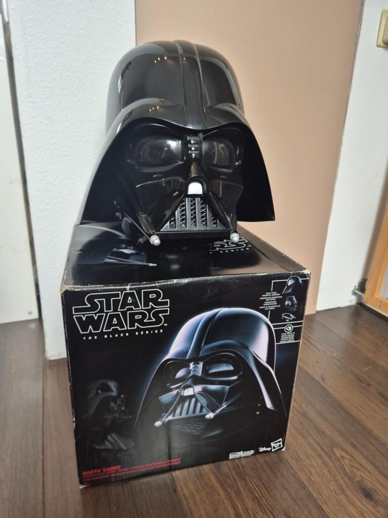 Hasbro Darth Vader Helm Star Wars The Black Series, Verzamelen, Star Wars, Ophalen of Verzenden, Gebruikt, Replica