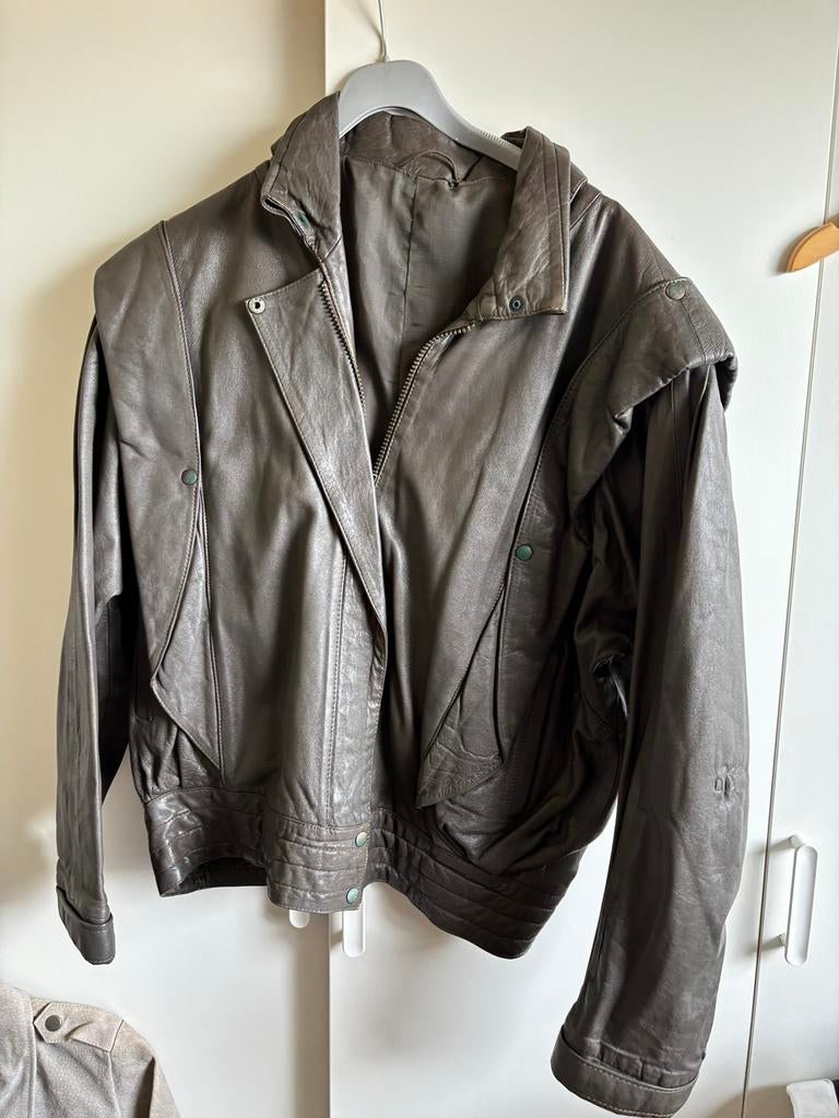 Leren jas, Ophalen of Verzenden, Zo goed als nieuw, Maat 38/40 (M)