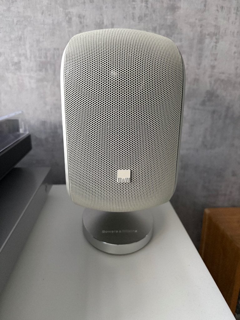 2x Bowers & Wilkins M-1 Wit, Audio, Tv en Foto, Luidsprekers, Speakerset, Ophalen of Verzenden, Zo goed als nieuw, 60 tot 120 watt