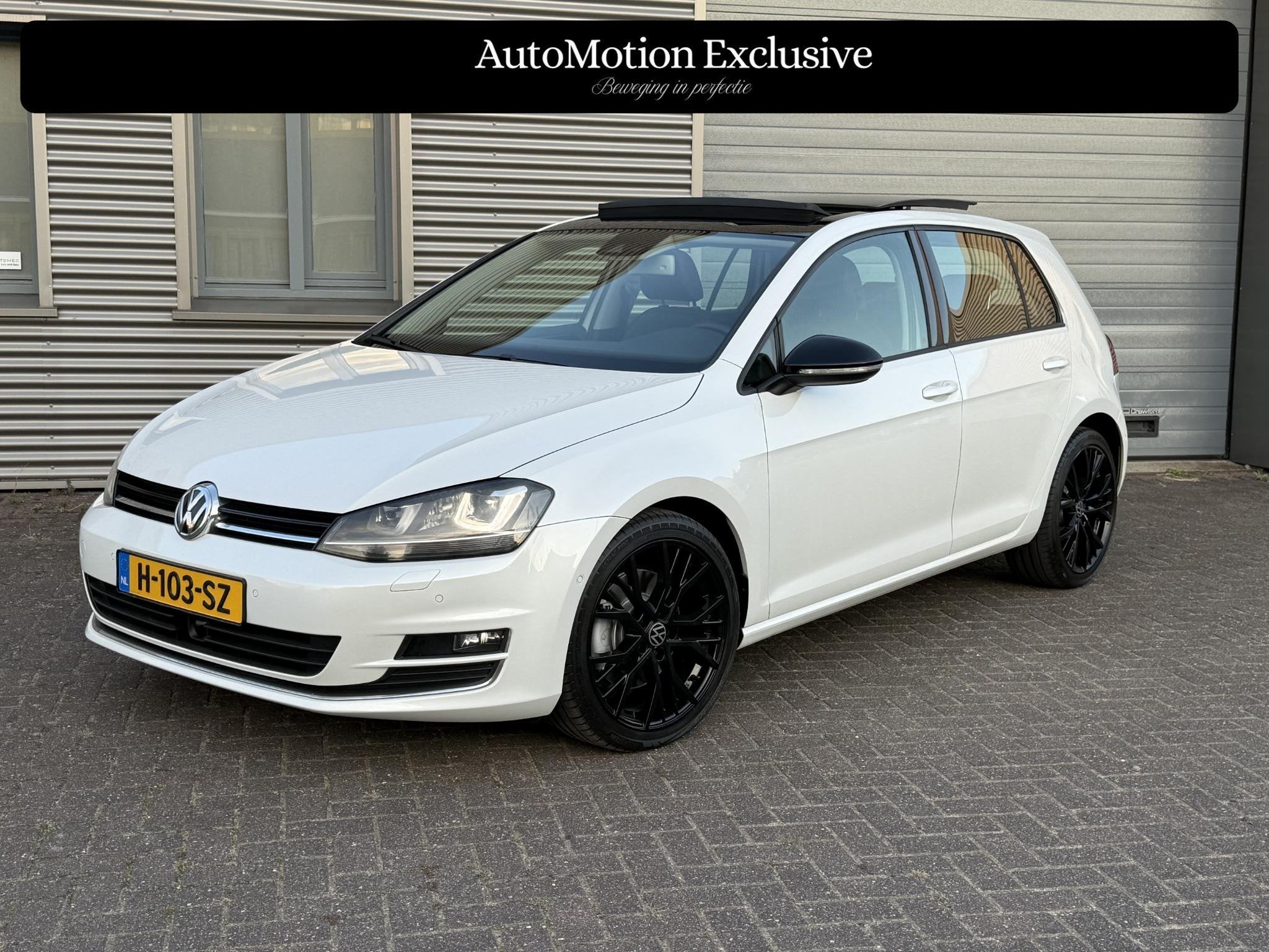 Volkswagen Golf 1.4 TSI ACT Highline Pano|Leder|ACC|Keyless|, Auto's, Gebruikt, 4 cilinders, Wit, Leder