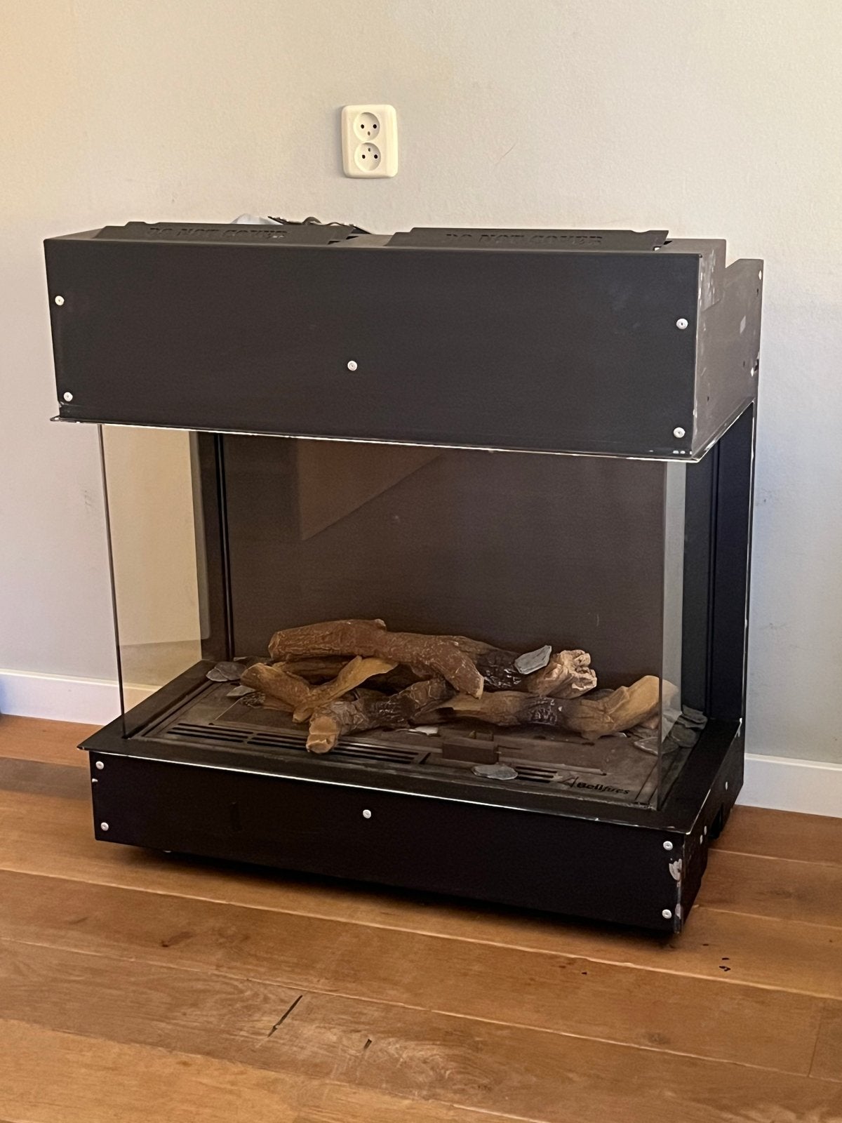 Bellfires View Bell Small 3 Gashaard met afstandsbediening, Ophalen, Gebruikt, Inbouwhaard, Gashaard