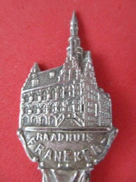 (A3465)  Franeker Raadhuis, Ophalen of Verzenden, Gebruikt, Overige materialen, Bestek